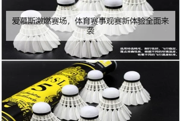 爱慕斯激燃赛场，体育赛事观赛新体验全面来袭