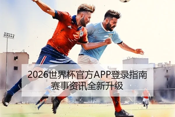 2026世界杯官方APP登录指南 赛事资讯全新升级